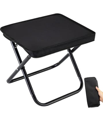 Retractable Metal Foldable Collapsible Stool Lightweight with Load Capacity 130Kg for Camping Fishing Hiking BBQ Outdoors Indoors Kitchen