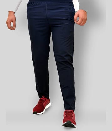 RANBOLT -  Navy Blue Polyester Men's Sports Trackpants ( Pack of 1 )