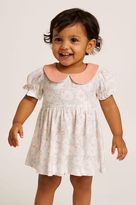 Whimsical Whisper Dress-0-3 months