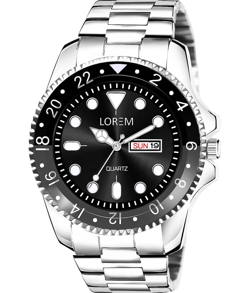 Lorem - Silver Stainless Steel Analog Men's Watch