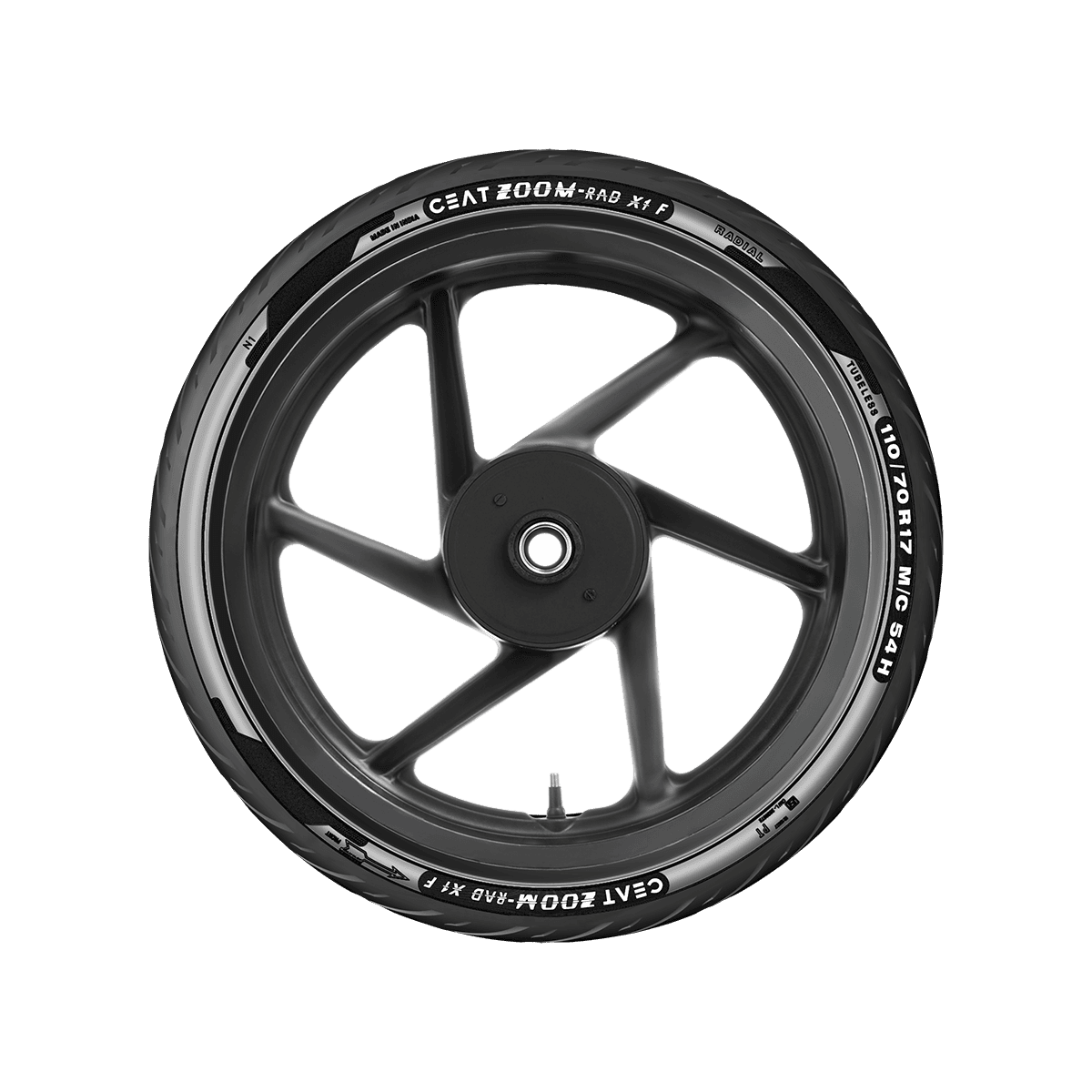 CEAT 110/70R17 ZOOM RAD X1 F TL 54H