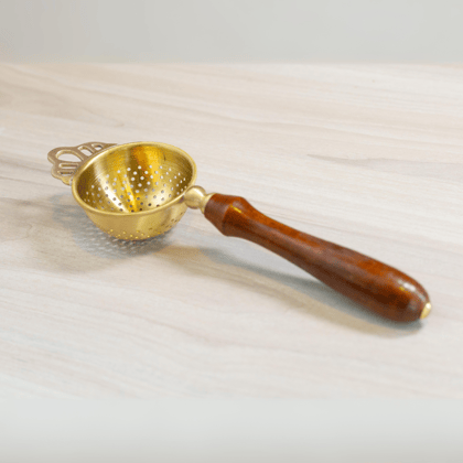 Brass Tea Strainer