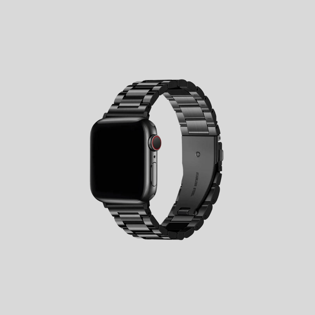 Apple Watch Stainless Steel Strap Black - 38/40/41 MM Apple Watch Stainless Steel Strap Black - 38/40/41 MM - 38/40/41