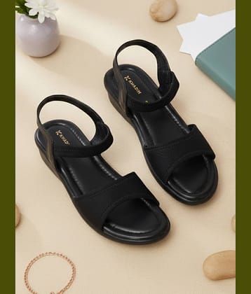 KHADIM Black Women's Sandal Heels