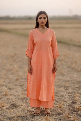 Melon kurta set-M