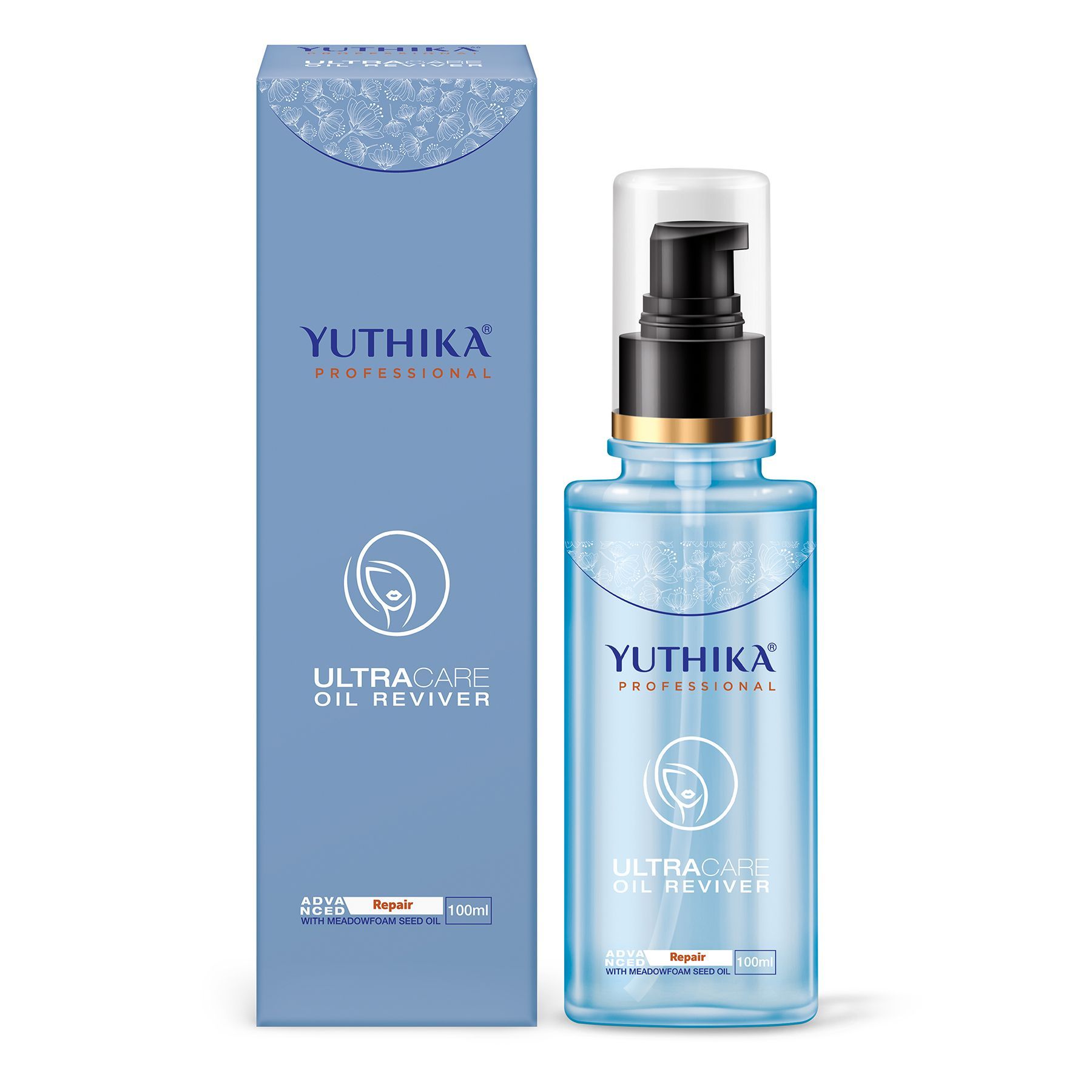 Yuthika Professional Ultra Care Oil Reviver 100ml, Advanced Hair Repair Oil, Hair Reviver Oil for Dry and Frizzy Hair