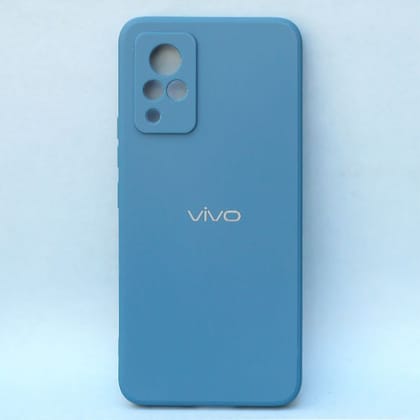Cosmic Blue Candy Silicone Case for Vivo V21