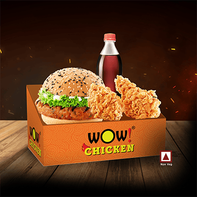 1p Peri Peri Chk Grld Burger+2p Fried Wings+1x250ml Soft Drink
