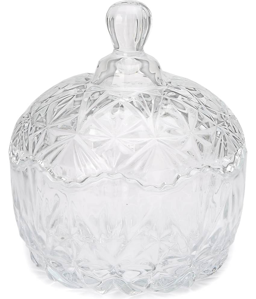 Somil - Multi Use Bowl Glass Candy Bowl 200 mL ( Set of 1 )