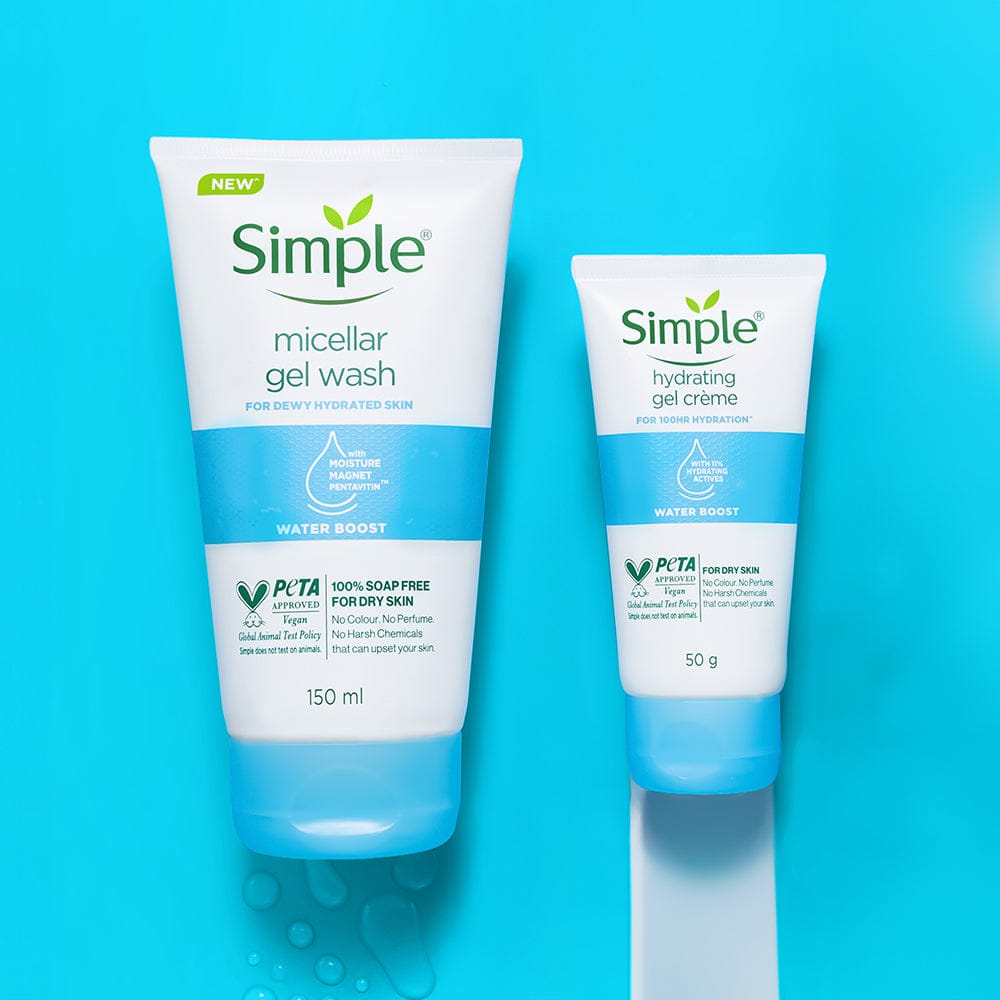 Micellar Facial Wash & Gel Creme Combo
