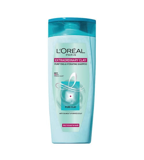 L'Oreal Paris Extraordinary Clay Shampoo, 75 ml (With 10% Extra)
