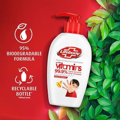 Lifebuoy Total 10 Germ Protection Handwash 185 MILLI_LITRE