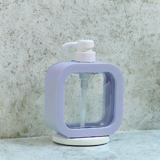 Purple Soap Dispenser, Refillable Hand Soap Dispenser for Bathroom and Dish Soap Dispenser for Kitchen pack of 1