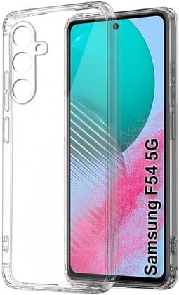 PLUGTECH TPU Ultra Hybrid Clear Camera Protection Back Cover Case for Samsung Galaxy M54 5G,Samsung Galaxy F54 5G-Transparent