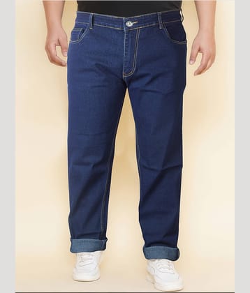 JB JUST BLACK Regular Fit Cuffed Hem Men's Jeans - Blue ( Pack of 1 )