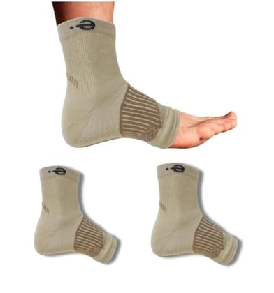 3_Pair Set Unisex Casual Cotton Printed Ankle Length Support Socks (Multicolor)-PID63419 3_Pair Set Unisex Casual Cotton Printed Ankle Length Support Socks (Multicolor)-PID63419