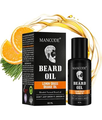 Mancode Lemon Grass Orange Beard Oil 60 ml Pack of 1
