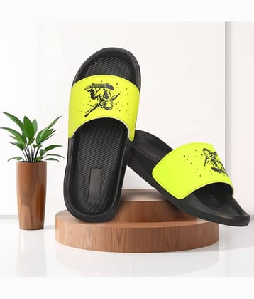 PERY PAO Green Men's Slide Flip Flop