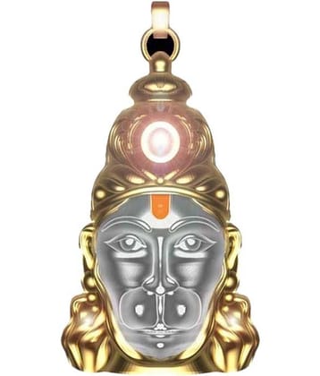 EI Hanuman Chalisa Yantra Locket With Gold Plated Chain