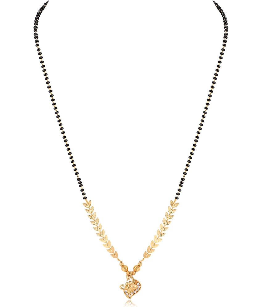 Bhagya Lakshmi Golden Mangalsutra ( Pack of 1 )