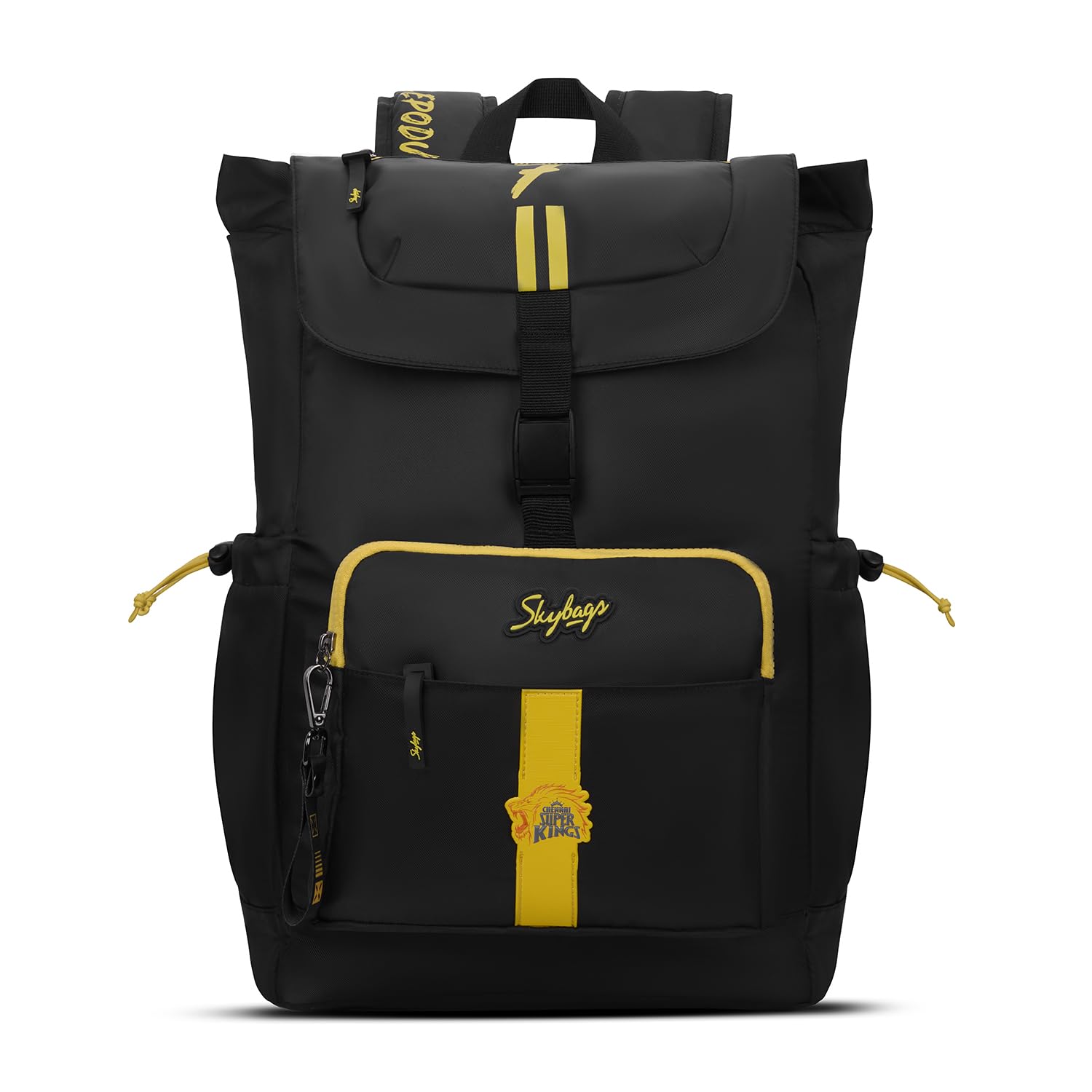 Yellove 15.6" Compatible Laptop Backpack 21L | 1 Compartment with Quick-Access Front Pocket & Rain Cover | Tablet Sleeve & Side Pocket | CSK Collage & Travel Backpack for Men & Women