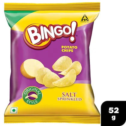 Bingo Salt Sprinkled, 52 gm