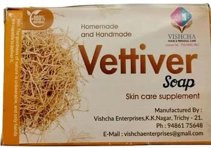 VISHCHA'S Vettiver soap (khus Soap)