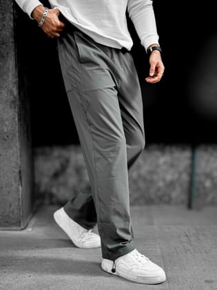 Parallel Fit Grey Pant-32