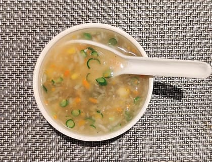 Sweet Corn Veg Soup