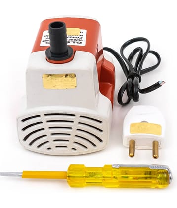 WATER PUMP 18 WATT FOR High Flow Cooler Water Pump with electric 2 pin socket and electric line tester For Aquarium, Submersible Small cooler Water Lifting Pump Motor For, Fountain, Desert Air cooler