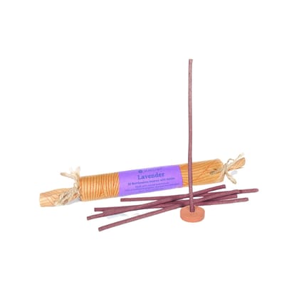 Bambooless Incense with Holder - Lavender
