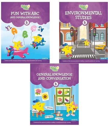 Rising Star Combo Set of General Knowledge Book B Set of 3