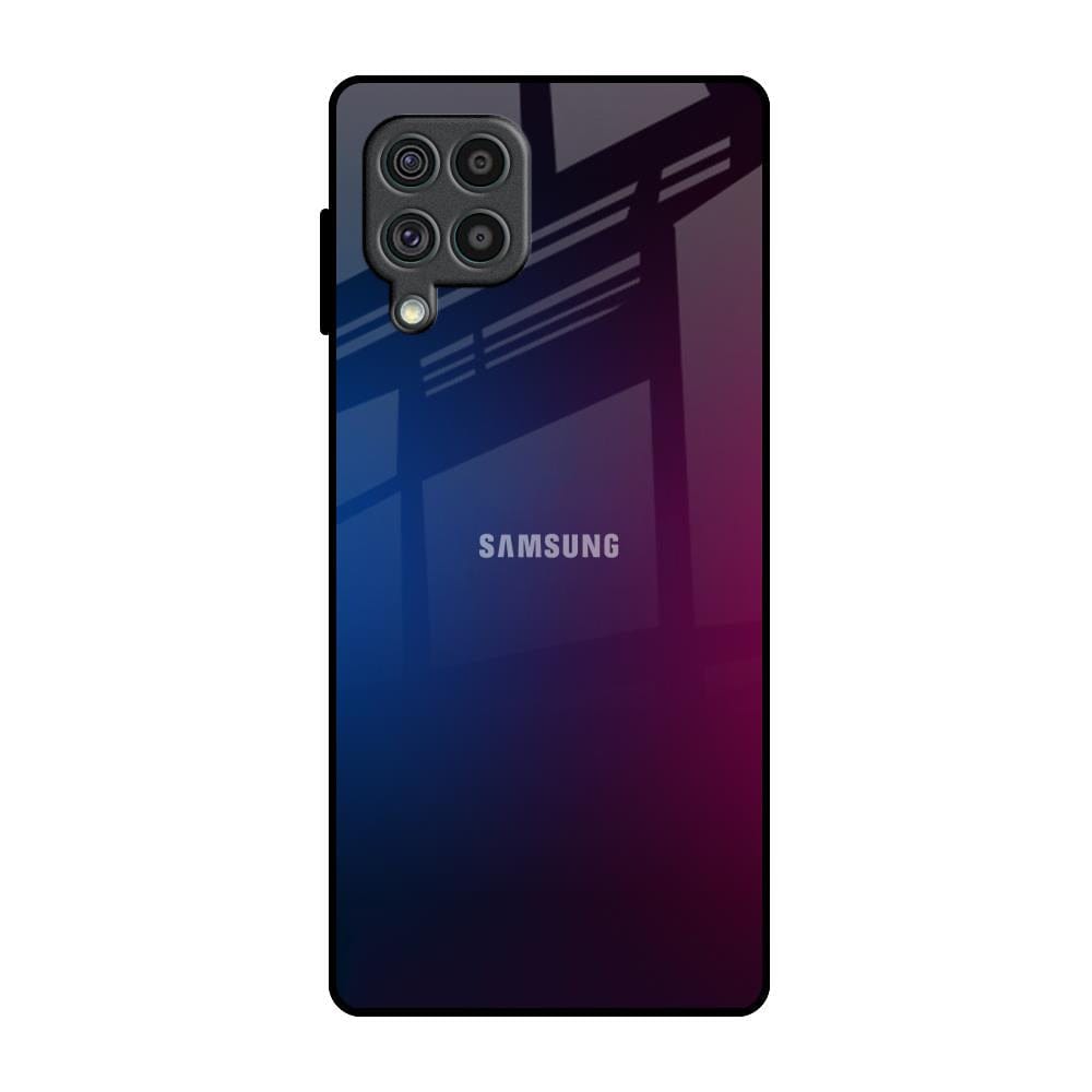Mix Gradient Shade Glass Case For Samsung Galaxy F62
