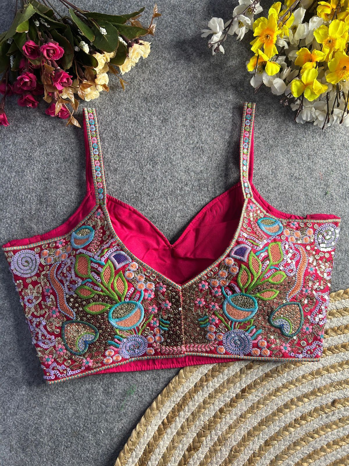 New Beautiful Spaghetti Blouse