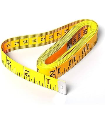 freedy Durable Soft Sewing Tailor Tape Body Measuring Dress-Making Measure Ruler, 1.50 Meter, 150 cm, Multicolour(I)