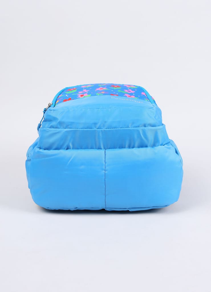 PB Pearlbags Tulip 12L Printed Backpack , 3 Compartments, Bottle Holder, Organizer, Premium Fabric, Water Resistant Anti Theft , School Bag for Boys and Girls