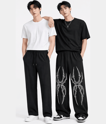 attitude start of fashion Grey Lycra Men's Joggers ( Pack of 2 )