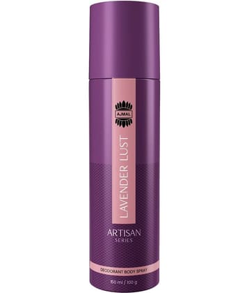 Ajmal Artisan - Lavender Lust Deodorant Perfume 150ml Longlasting Spray Gift For Women Pack of 1