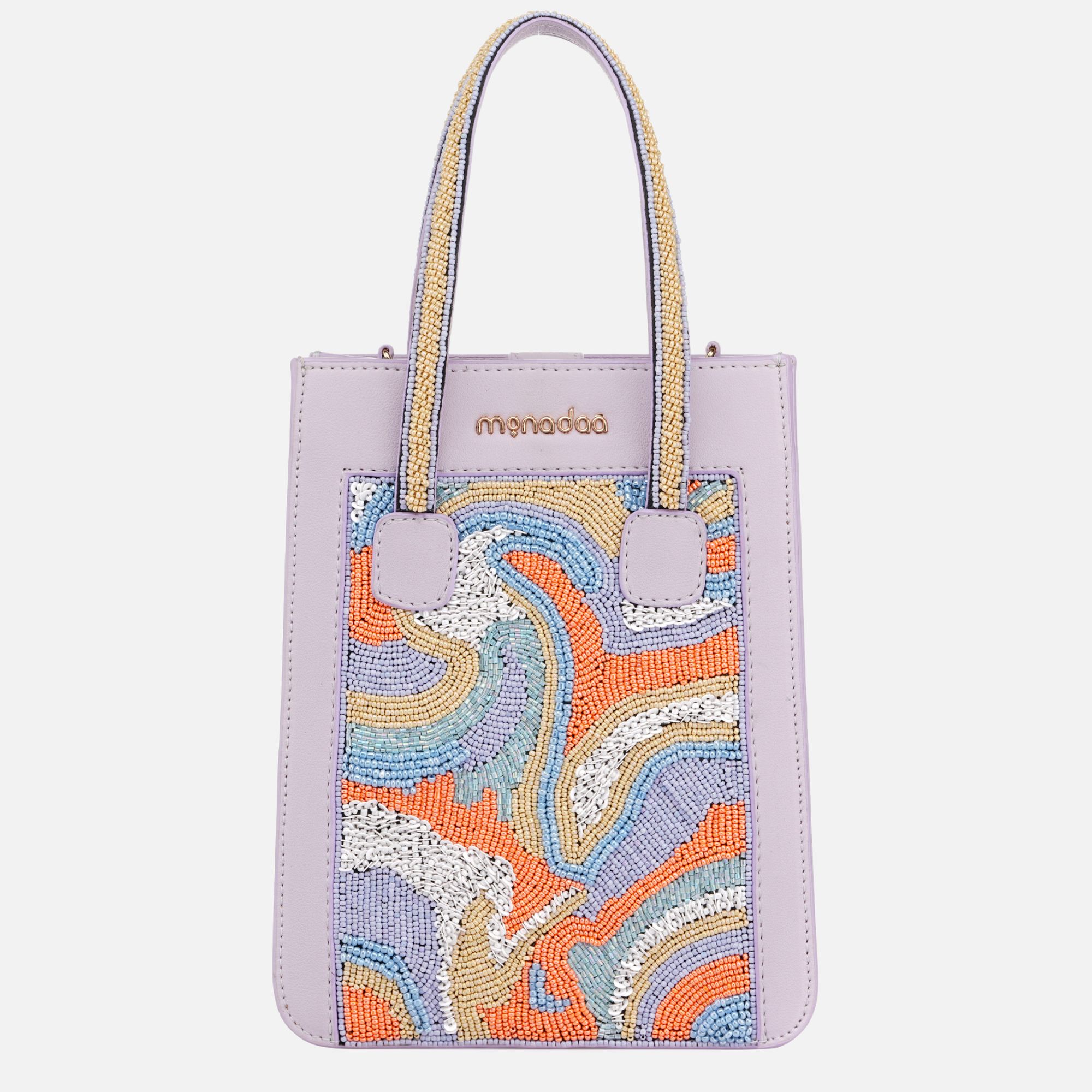 Lavender Alicia Abstract Mini Bag