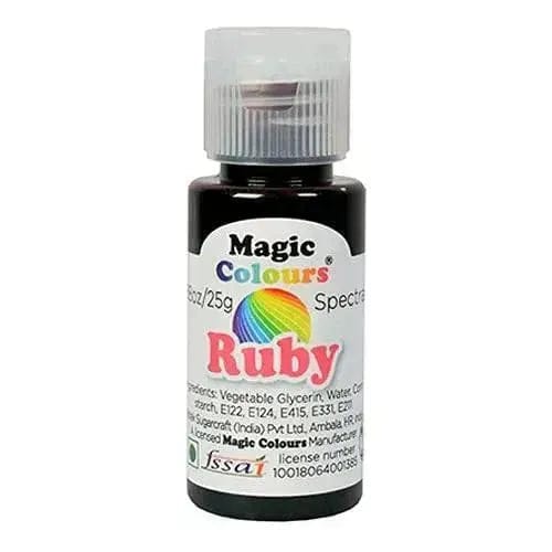 Magic Colours Spectral Mini Edible Gel Colours Ruby