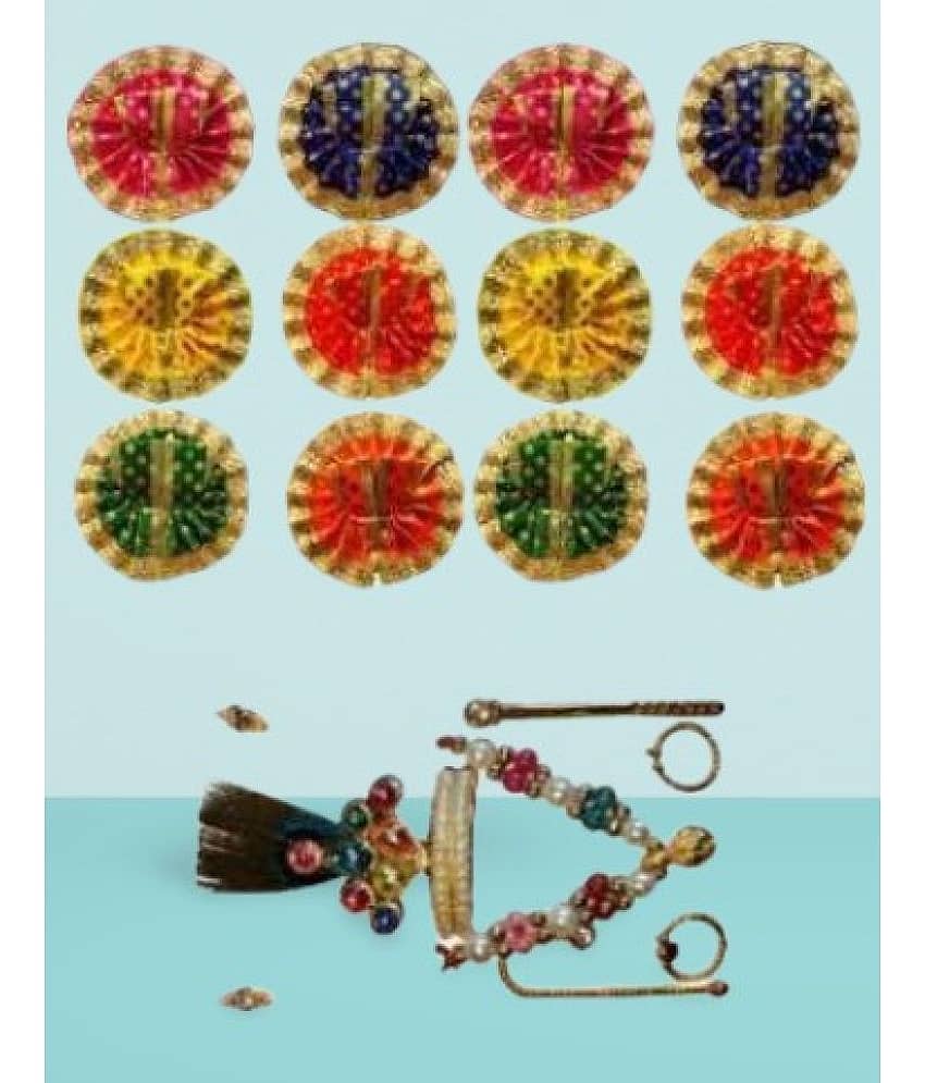 Lootnixx Laddu Gopal Poshak with Mukut Set (Size 0 No)