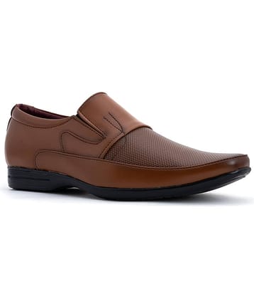 KHADIM Slip On Tan Formal Shoes