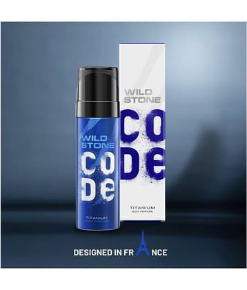 Wild Stone CODE Titanium Body Perfume 150 ml Eau De Parfum (EDP) For Men 1 ( Pack of 1 )