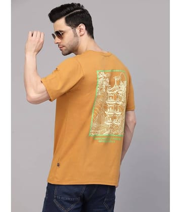 Rigo Pack of 1 Cotton Oversized Fit Men's T-Shirt ( Lavender )