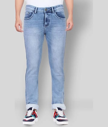 HJ HASASI - Blue Denim Regular Fit Men's Jeans ( Pack of 1 )