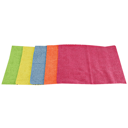 Kleeno By Cello Multi-Purpose Cloth - Microfiber, 5 Pcs