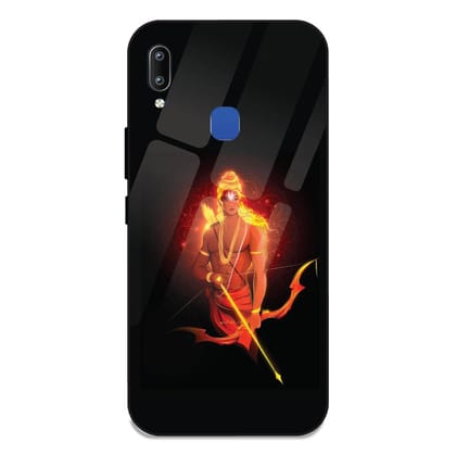 Lord Rama - Glass Case For Vivo Models-Vivo Y95