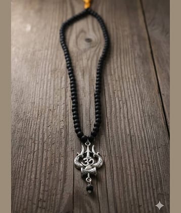 MGSV Black Men's Religious Mala ( Pack of 1 )