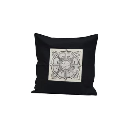 Tisser Wow Hand Block Print Cushion Cover Size-16x16