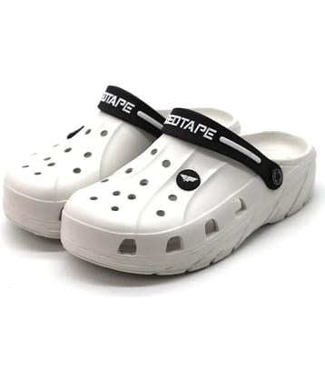 Red Tape - Off White Men's Clogs